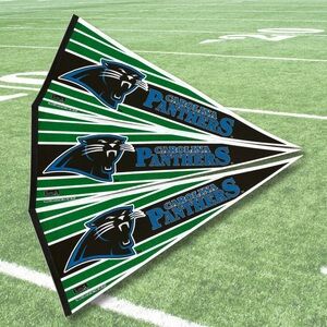 Vtg 1993 Carolina Panthers Felt Pennant Lot of 3 Team NFL 30” Football Trench